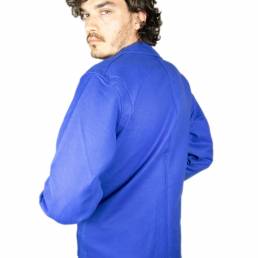 veste blu de travail cèdre