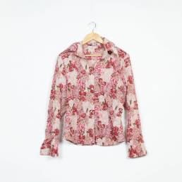 Chemise à fleurs vintage