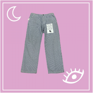 Pantalon "Tant que la beauté sauvera le monde" - Taille 42