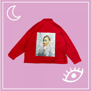 Veste Van Gogh Rouge – Taille L